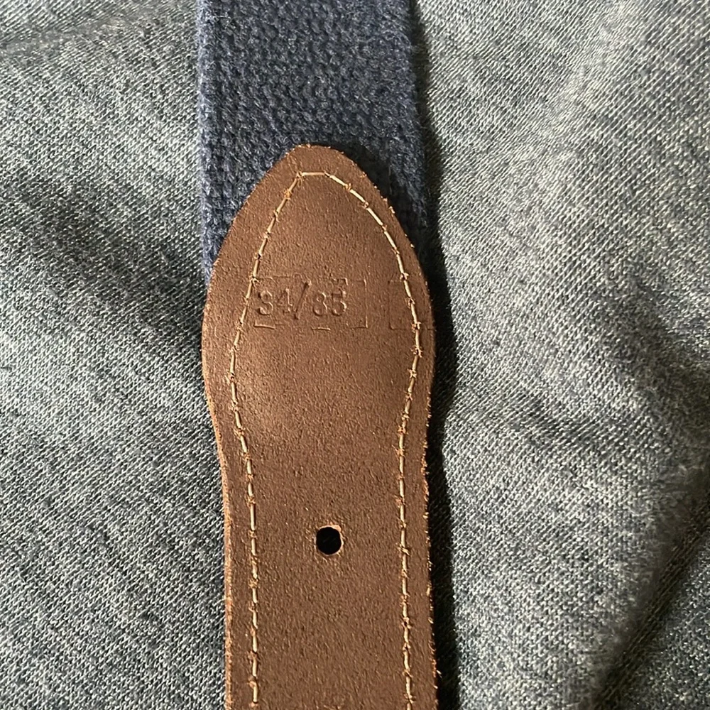Perfect Crawfish patterned belt from The Belted Cow Co, made in Maine 34/35
